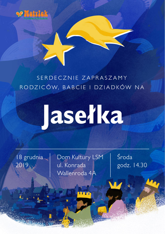 Jasełka Przedszkole Motylek Lublin
