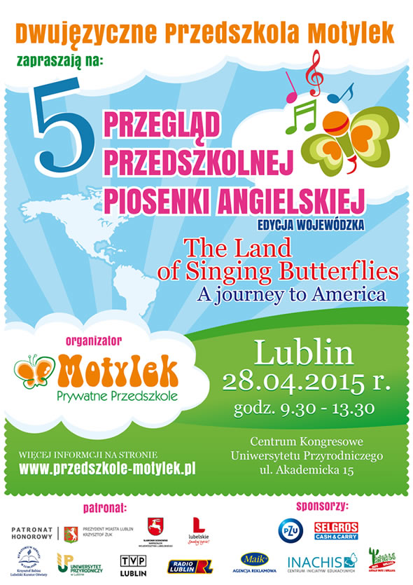 6 Przegląd Piosenki Angielskiej - The Land of Singing Buttertlies