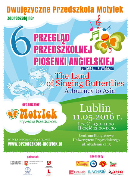 6 Przegląd Piosenki Angielskiej - The Land of Singing Buttertlies